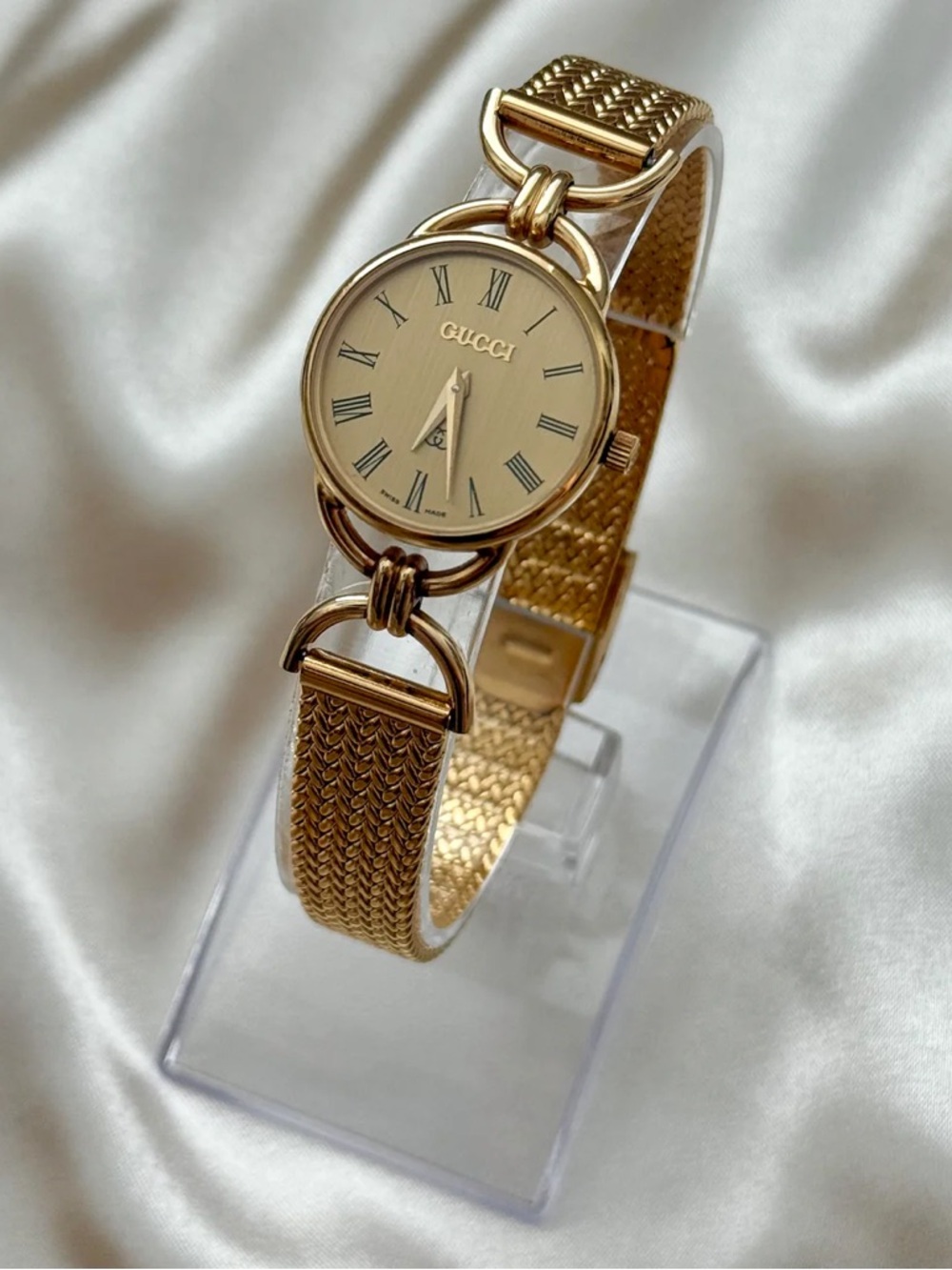 AUTHENTIC VINTAGE GUCCI GOLD WATCH